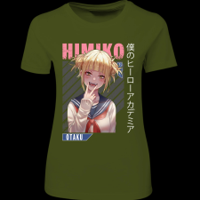 Createyou My Hero Akademy -Himiko Toga - Női - Sötétzöld - M női póló