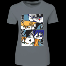 Createyou Naruto 2 - Női - Szürke - 2XL női póló