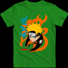 Createyou Naruto - Gyermek - Zöld - XS gyerek póló