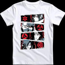 Createyou Naruto Sharinganok - Férfi - Fehér - L