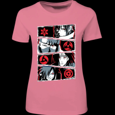 Createyou Naruto Sharinganok - Női - Pink - S női póló