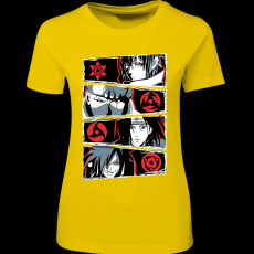 Createyou Naruto Sharinganok - Női - Sárga - 2XL