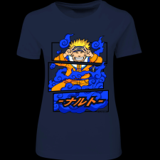 Createyou Naruto Uzumaki - Női - Sötétkék - XL női póló