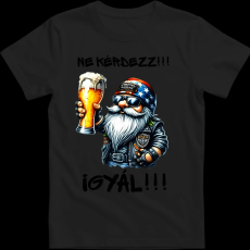 Createyou Ne kérdezz, igyál - Férfi - Fekete - M