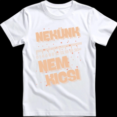 Createyou Nekünk nem kicsi - Férfi - Fehér - S