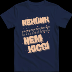 Createyou Nekünk nem kicsi - Férfi - Sötétkék - L