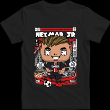 Createyou Neymar Jr - Férfi - Fekete - XL férfi póló