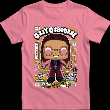 Createyou Ozzy Osbourne - Férfi - Pink - 2XL férfi póló
