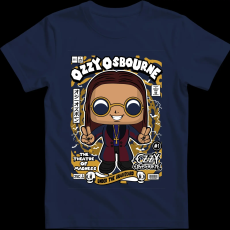 Createyou Ozzy Osbourne - Férfi - Sötétkék - L