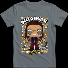 Createyou Ozzy Osbourne - Férfi - Szürke - L