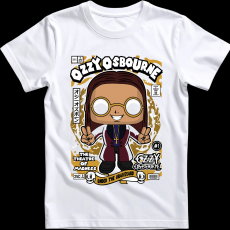 Createyou Ozzy Osbourne - Gyermek - Fehér - S