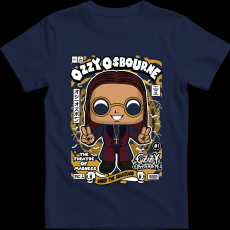 Createyou Ozzy Osbourne - Gyermek - Sötétkék - M