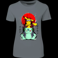 Createyou Pikachu 2 - Női - Szürke - M női póló