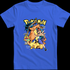 Createyou POKEMON - Gyermek - Királykék - S gyerek póló