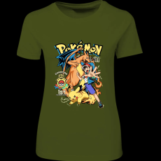 Createyou POKEMON - Női - Sötétzöld - M