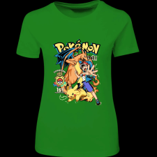 Createyou POKEMON - Női - Zöld - L női póló