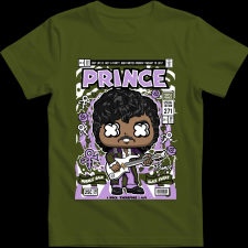 Createyou Prince - Férfi - Sötétzöld - 2XL férfi póló