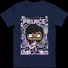 Createyou Prince - Gyermek - Sötétkék - XS gyerek póló