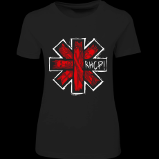 Createyou Red Hot Chilli Peppers - Női - Fekete - 2XL