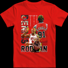 Createyou RODMAN - Férfi - Piros - L férfi póló