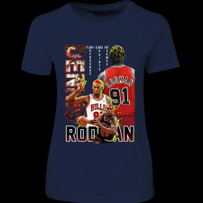 Createyou RODMAN - Női - Sötétkék - S női póló