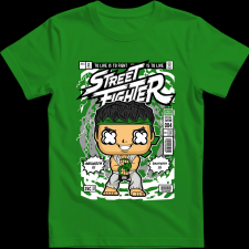 Createyou Ryu - Férfi - Zöld - L férfi póló