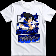 Createyou Sasuke Uchiha - Férfi - Fehér - 3XL