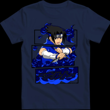 Createyou Sasuke Uchiha - Férfi - Sötétkék - 3XL férfi póló