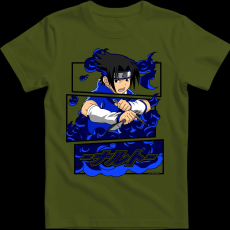Createyou Sasuke Uchiha - Gyermek - Sötétzöld - S