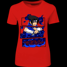 Createyou Sasuke Uchiha - Női - Piros - M