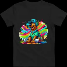 Createyou Scooby-Doo 7 - Gyermek , Fekete , S