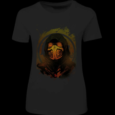 Createyou Scorpion 2 - Női - Fekete - L női póló