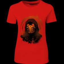 Createyou Scorpion 2 - Női - Piros - M női póló