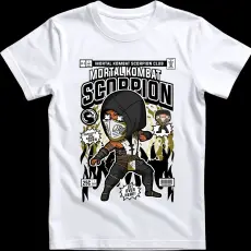 Createyou Scorpion - Férfi - Fehér - L