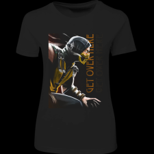 Createyou Scorpion Get Over Here 2 - Női - Fekete - L női póló