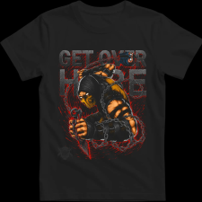 Createyou Scorpion Get Over Here - Gyermek - Fekete - XS gyerek póló