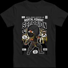 Createyou Scorpion - Gyermek - Fekete - L