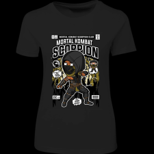 Createyou Scorpion - Női - Fekete - M női póló