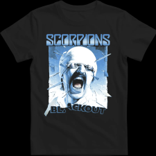 Createyou Scorpions - Férfi - Fekete - 2XL férfi póló