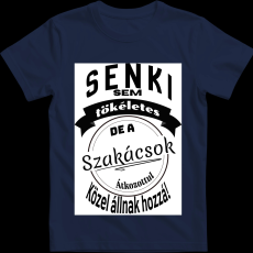 Createyou Senki sem... szakácsok - Férfi - Sötétkék - 3XL