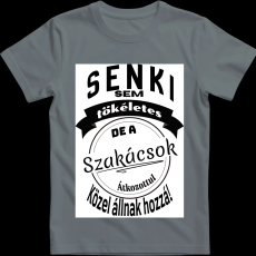 Createyou Senki sem... szakácsok - Férfi - Szürke - S