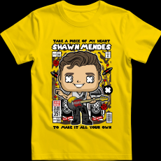 Createyou Shawn Mendes - Férfi - Sárga - 2XL