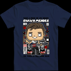 Createyou Shawn Mendes - Gyermek - Sötétkék - XL