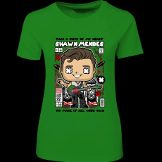 Createyou Shawn Mendes - Női - Zöld - 2XL