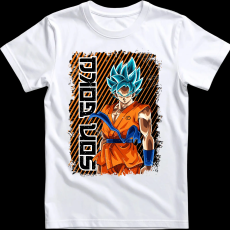Createyou SON GOKU - Férfi - Fehér - 3XL
