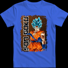 Createyou SON GOKU - Férfi - Királykék - 2XL