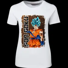 Createyou SON GOKU - Női - Fehér - XL női póló