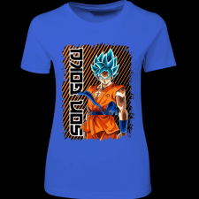 Createyou SON GOKU - Női - Királykék - M női póló