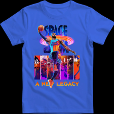 Createyou SPACE JAM - Gyermek - Királykék - S gyerek póló