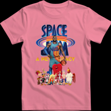 Createyou SPACE JAM LEBRON JAMES - Gyermek - Pink - S gyerek póló
